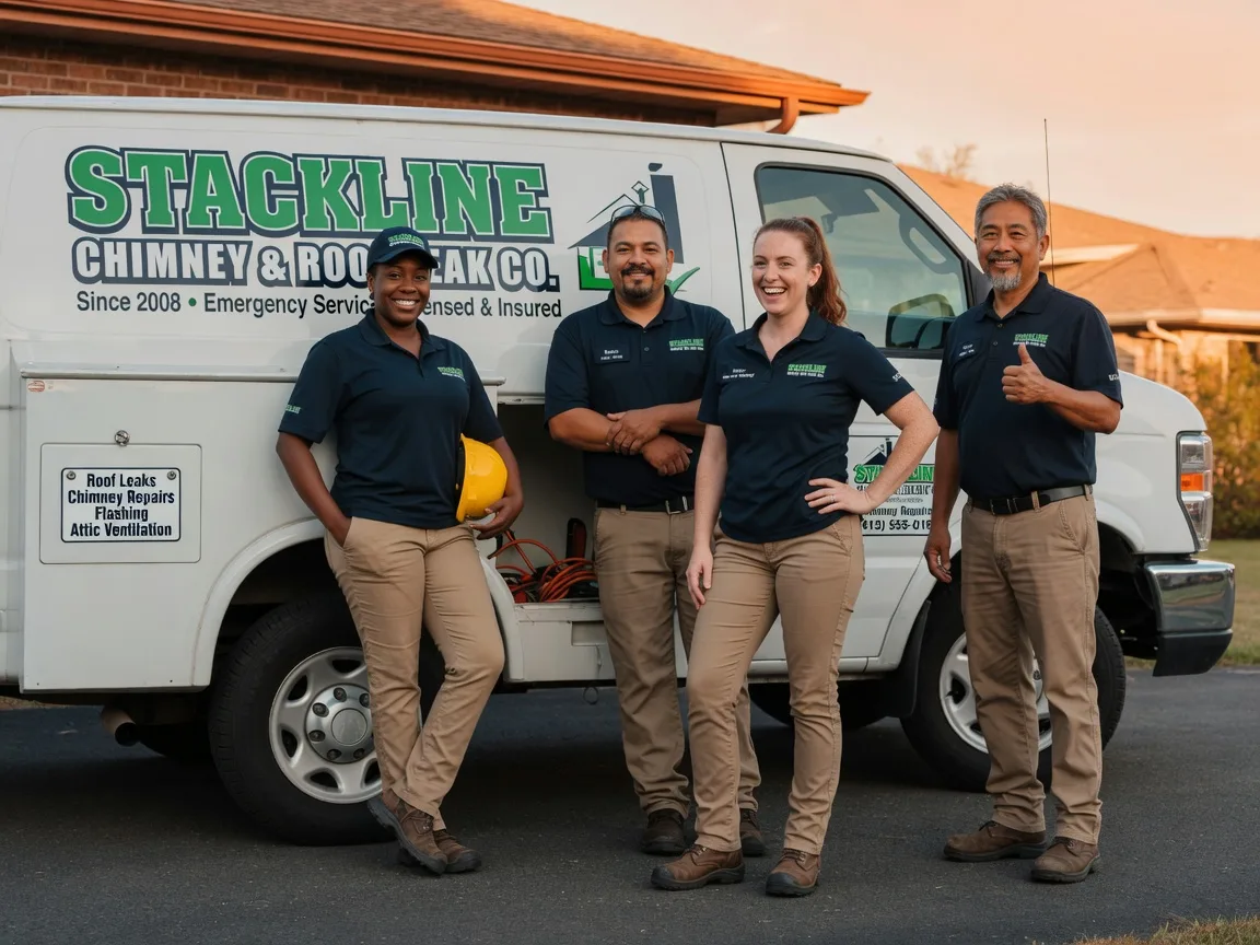 Chimney flashing repair company in Whiting, VT